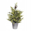 Malý umelý vianočný stromček v hrnci strieborné trblietky (Malý umelý vianočný stromček v hrnci strieborné trblietky) Malý umelý vianočný stromček v hrnci strieborné trblietky (Malý umelý vianočný stromček v hrnci strieborné trblietky)