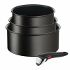 Neobmedzená sada riadu Tefal L7639102 Ingenio – čierna (4 kusy) Tefal Neobmedzená sada riadu Tefal L7639102 Ingenio – čierna (4 kusy) Tefal