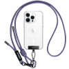 Nylonová šnúrka na telefón, fialová Nylonová šnúrka na telefón, fialová