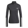 adidas Long-Sleeve Performance Gym Top Black M (12-14) adidas Long-Sleeve Performance Gym Top Black M (12-14)