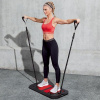 Prenosná tréningová súprava Crossfit, typ kufra, maximálna nosnosť 230 kg, čierna a červená Sersimo Prenosná tréningová súprava Crossfit, typ kufra, maximálna nosnosť 230 kg, čierna a červená Sersimo