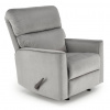 HALMAR Relaxačné kreslo KARIM, sivé HALMAR Relaxačné kreslo KARIM, sivé