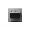 BATH DELUXE | Kúpeľňová skrinka s umývadlom HENRY 91 cm čierna | BT0122+BT0128 BATH DELUXE | Kúpeľňová skrinka s umývadlom HENRY 91 cm čierna | BT0122+BT0128