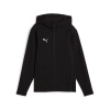 Puma TeamFINAL Casuals Hooded Jacket Black 7-8 Puma TeamFINAL Casuals Hooded Jacket Black 7-8