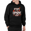 Stuck in the upside down pre fanúšikov seriálu Stranger Things - pánska mikina s potlačou - Tričkový | XL | Čierna | Mikina s kapucňou - pánska Stuck in the upside down pre fanúšikov seriálu Stranger Things - pánska mikina s potlačou - Tričkový | XL | Čierna | Mikina s kapucňou - pánska