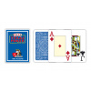 Modiano Texas Poker Size - 2 Jumbo Index - Profi plastové karty - modrá Modiano Texas Poker Size - 2 Jumbo Index - Profi plastové karty - modrá