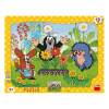 Dino Papierové puzzle Krtko záhradník 12 dielikov Dino Papierové puzzle Krtko záhradník 12 dielikov