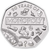 Monopoly 50 pence 2025 Monopoly 50 pence 2025