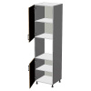 Casarredo CRAFT skriňa na vstavanú rúru 60, HL602343, grafit/dub tabaco Casarredo CRAFT skriňa na vstavanú rúru 60, HL602343, grafit/dub tabaco
