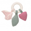 Lässig BABIES Teether Ring Natural Rubber butterfly