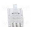 Zástrčka RJ45 PIN 8 Usporiad.kol 8p8c IDC,krimpovacie Zástrčka RJ45 PIN 8 Usporiad.kol 8p8c IDC,krimpovacie