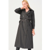 Dámsky kabát dewberry šedá L dewberry 2465430430953 Dámsky kabát dewberry šedá L dewberry 2465430430953