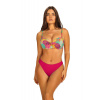 Dámske dvojdielne plavky Pati 4 S730PA4-2 Ružová so vzorom - Self 38C Dámske dvojdielne plavky Pati 4 S730PA4-2 Ružová so vzorom - Self 38C