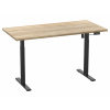 VCM Výškovo nastaviteľný písací stôl E-Lona (dub sonoma/čierna, 140 x 50 cm) (100372391) VCM Výškovo nastaviteľný písací stôl E-Lona (dub sonoma/čierna, 140 x 50 cm) (100372391)