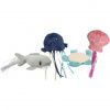 TRIXIE Sea Animal - mořská zvířátka s catnipem, 5-8 cm, různé druhy TRIXIE Sea Animal - mořská zvířátka s catnipem, 5-8 cm, různé druhy