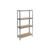 Regál Racks RAT20 MS, kovový, MDF, 4 police, 1800x900x400 mm, max. 175 kg/polica Regál Racks RAT20 MS, kovový, MDF, 4 police, 1800x900x400 mm, max. 175 kg/polica