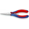 KNIPEX 35 52 145 Kliešte pre elektroniku, ploché dlhé čeľuste, viacsl. návleky, leštené KNIPEX 35 52 145 Kliešte pre elektroniku, ploché dlhé čeľuste, viacsl. návleky, leštené
