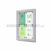 Vonkajšia magnetická uzamykateľná vitrína slim 530 × 705 mm (4 × A4) Vonkajšia magnetická uzamykateľná vitrína slim 530 × 705 mm (4 × A4)