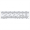 Apple Magic Keyboard s Touch ID a Numerickou klávesnicou - US English - biele klávesy MXK73LB-A Apple Magic Keyboard s Touch ID a Numerickou klávesnicou - US English - biele klávesy MXK73LB-A