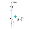 Mereo Sprchová súprava Quatro a sprchová batéria Zuna 150 mm CB609Z Mereo Sprchová súprava Quatro a sprchová batéria Zuna 150 mm CB609Z