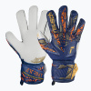 Brankárske rukavice Reusch Attrakt Grip premium modré/zlaté Brankárske rukavice Reusch Attrakt Grip premium modré/zlaté