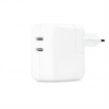 Apple 35W Dual USB-C Port Power Adapter MW2K3ZM/A - USB-C adaptér Apple 35W Dual USB-C Port Power Adapter MW2K3ZM/A - USB-C adaptér