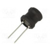 Tlmivka drôtový THT 2,2mH Iprac 550mA 3,5Ω ±10% Ø11,5x11,5mm Tlmivka drôtový THT 2,2mH Iprac 550mA 3,5Ω ±10% Ø11,5x11,5mm