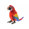 Papagáj Ara červený stojaci 20 cm Papagáj Ara červený stojaci 20 cm