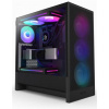 NZXT case H5 Flow RGB, ATX, Compact Mid Tower, black NZXT case H5 Flow RGB, ATX, Compact Mid Tower, black