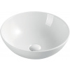 Mereo Umývadlo na dosku bez prepadu, 400x400x145 mm, okrúhle, keramické - pre zaslanie na UC404015C Mereo Umývadlo na dosku bez prepadu, 400x400x145 mm, okrúhle, keramické - pre zaslanie na UC404015C
