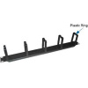 Datacom 19 vyväzovací panel 1U 5x plast.úchytka 3 x 6 cm čierny 7502 Datacom 19 vyväzovací panel 1U 5x plast.úchytka 3 x 6 cm čierny 7502