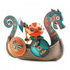 Djeco Arty Toys Barbar Drak s vikingskou loďou - Drak a Drakkar Djeco Arty Toys Barbar Drak s vikingskou loďou - Drak a Drakkar