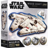 TREFL Wood Craft Origin Star Wars Millennium Falcon 160 dielov TREFL Wood Craft Origin Star Wars Millennium Falcon 160 dielov