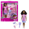 Mattel Barbie moja prvá bábika Barbie deň a noc - ružová