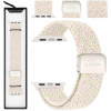 Pletený remienok pre Apple Watch 38mm 40mm 41mm, pletený, béžová farba GlacierX Pletený remienok pre Apple Watch 38mm 40mm 41mm, pletený, béžová farba GlacierX