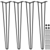 Vevor Hairpin nohy na stôl 76,2 cm sada 4 nosnosť 99,8 kg 3 prúty oceľ TZZT4PCS30YC3G001V0 Vevor Hairpin nohy na stôl 76,2 cm sada 4 nosnosť 99,8 kg 3 prúty oceľ TZZT4PCS30YC3G001V0