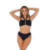 Dámske dvojdielne plavky Athens 3 S939AH3 Black - Self 46E Dámske dvojdielne plavky Athens 3 S939AH3 Black - Self 46E