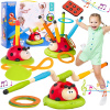 WOOPIE 3 v 1 raketomet Rocket Toss Target Ladybird WOOPIE 3 v 1 raketomet Rocket Toss Target Ladybird