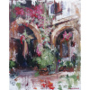 Letný dvor - Akad. mal. Igor Navrotskyi, originálny, ručne maľovaný obraz M (do veľkosti 65x65cm) Viac farieb Letný dvor - Akad. mal. Igor Navrotskyi, originálny, ručne maľovaný obraz M (do veľkosti 65x65cm) Viac farieb