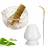 Darčeková sada na matcha čaj | miska, metlička, podložka, lyžička Darčeková sada na matcha čaj | miska, metlička, podložka, lyžička