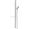 Hansgrohe Sprchová tyč Unica se sprchovou hadicí bílá/chrom 27640400 Hansgrohe Sprchová tyč Unica se sprchovou hadicí bílá/chrom 27640400
