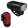 Lezyne Lite Drive 1200+ KTV Drive Pro+ Satin Set Black/Black Lezyne Lite Drive 1200+ KTV Drive Pro+ Satin Set Black/Black