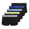 Pánske boxerky Calvin Klein LV00NB4390 Low Rise Trunk 5 páry black wb/blue descent wb/green bi/kahki Pánske boxerky Calvin Klein LV00NB4390 Low Rise Trunk 5 páry black wb/blue descent wb/green bi/kahki