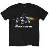 Pink Floyd - Dark Side of the Moon Band and Prism (Black) (tričko) Small Pink Floyd - Dark Side of the Moon Band and Prism (Black) (tričko) Small