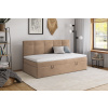 Posteľ CARLO 80x200 béžová Posteľ CARLO 80x200 béžová