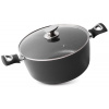 Hrniec MagicHome Black Line, 28 cm, 6,0 lit. s pokrievkou Hrniec MagicHome Black Line, 28 cm, 6,0 lit. s pokrievkou
