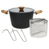 TOGNANA Country Chic Diamond 4 l - hliníkový hrniec na varenie cestovín s pokrievkou TOGNANA Country Chic Diamond 4 l - hliníkový hrniec na varenie cestovín s pokrievkou