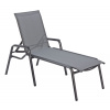 Kettler CIRRUS SILVER LINE hliníkové lehátko - antracit / šedá Kettler CIRRUS SILVER LINE hliníkové lehátko - antracit / šedá