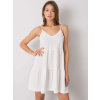 Dress-RO-SK-2570.19-white biela XL RUE PARIS 2016102954187 Dress-RO-SK-2570.19-white biela XL RUE PARIS 2016102954187