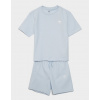 Adidas Súprava Loose Waffle Short Set Kc8083 Modrá 4-5YRS Adidas Súprava Loose Waffle Short Set Kc8083 Modrá 4-5YRS